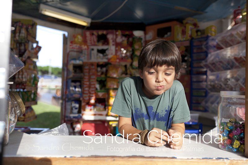 Sesión fotográfica infantil en Las Palmas