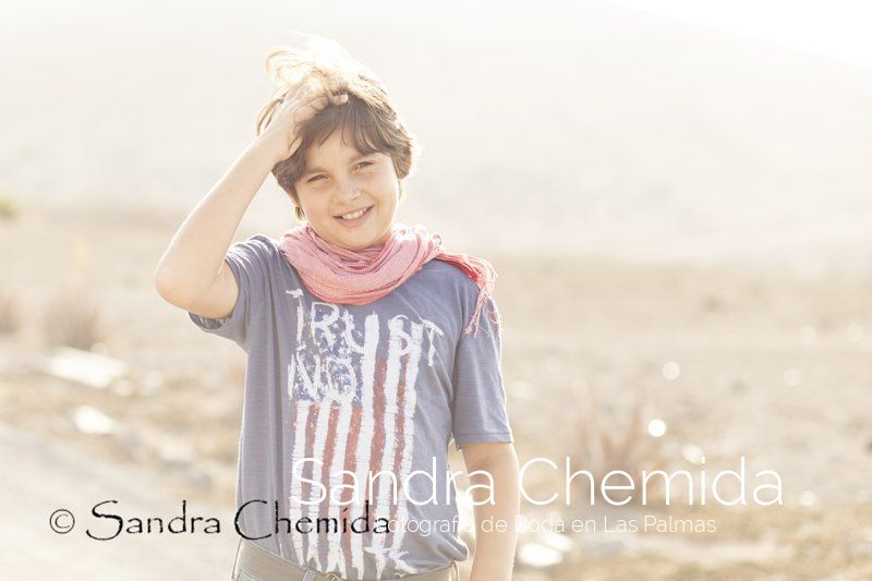 Sesión fotográfica infantil en Las Palmas