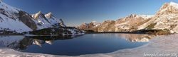 Lago del Valle invernal