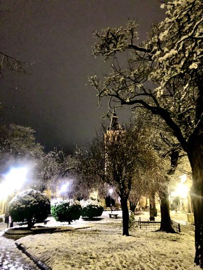 Luces en la noche Segoviana