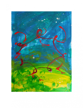 SORORIDAD. Serie “Maternaje” 21 x 29,7cm Acrílico sobre papel. Obra única