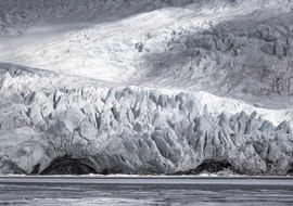 Blanco Negro Azul imágenes sobre el Ártico