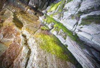 no inerte fotografías de Nuria Murillo Lara  en flysh de la Costa vasca, España