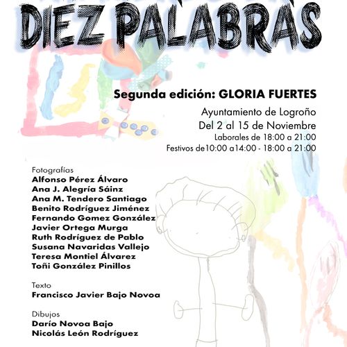 Imágenes en Diez Palabras: Segunda Edición Gloria Fuertes