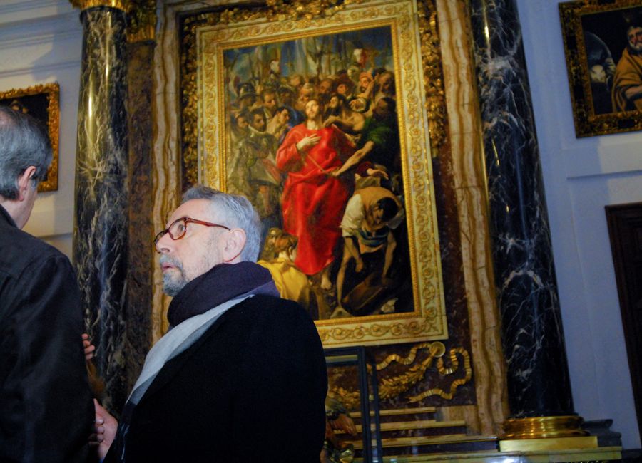 restauración El Expolio, elGreco