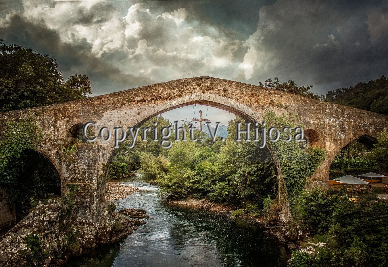 Puente romano de Cangas de Onís
