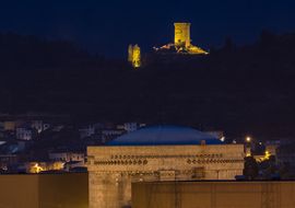 Castillo de Ascó y Central Nuclear Ascó. Energía nuclear