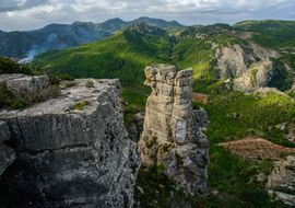 Agujas de roca en la Serra de Vandellòs