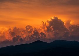 Cumulus congestus. Serra de Llabería