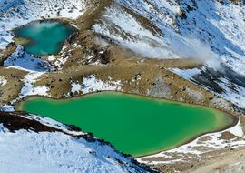 Emerald Lakes, Parque Nacional Tongariro