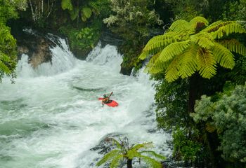Rafting at Okere Falls, Rotorua, Bay of Plenty